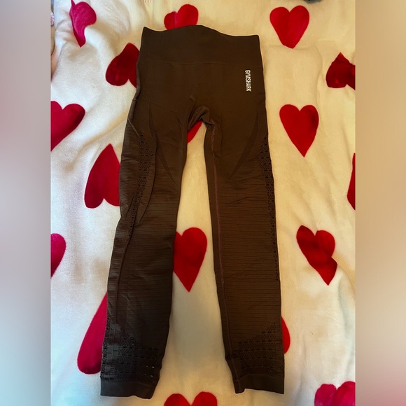 Full length faded ashy purple GYMSHARK leggings - Picture 2 of 3